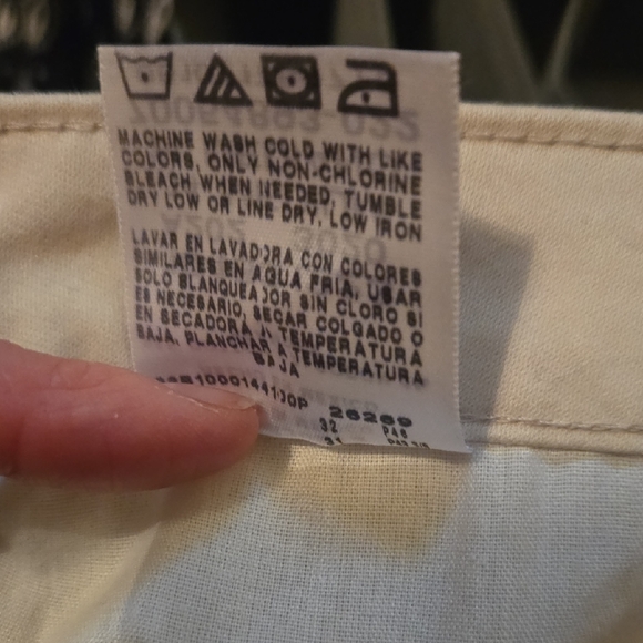 Lee Women's Straight Leg Pants in Light Tan - Picture 7 of 8